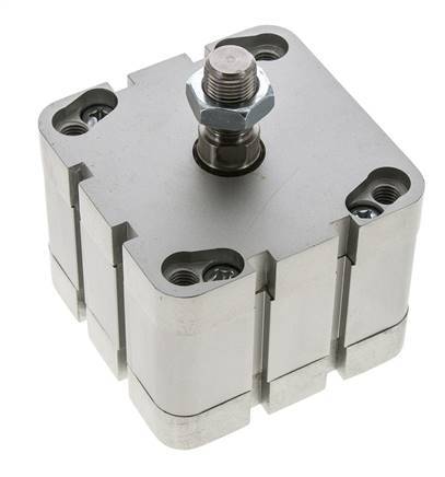 ISO 21287 Compacte Dubbelwerkende Cilinder 80-20mm - Magnetisch - Mannelijke Stang