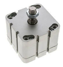 ISO 21287 Compacte Dubbelwerkende Cilinder 80-20mm - Magnetisch - Mannelijke Stang