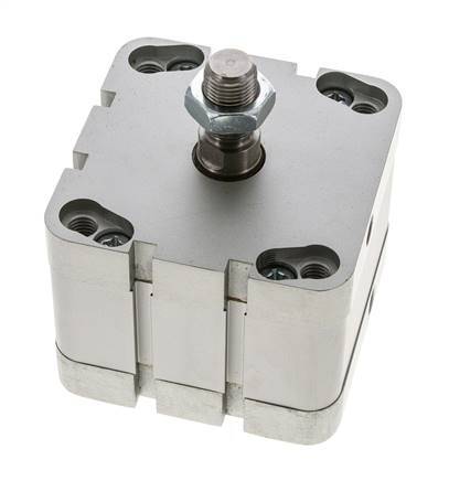 ISO 21287 Compacte Dubbelwerkende Cilinder 80-20mm - Magnetisch - Mannelijke Stang