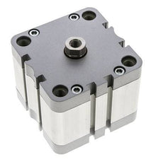 ISO 21287 Compacte Dubbelwerkende Cilinder 80-25mm - Magnetisch