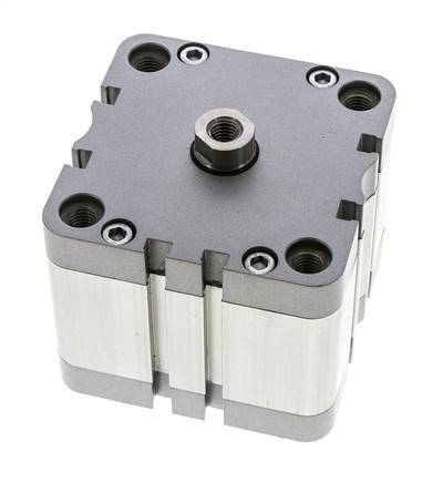 ISO 21287 Compacte Dubbelwerkende Cilinder 80-25mm - Magnetisch