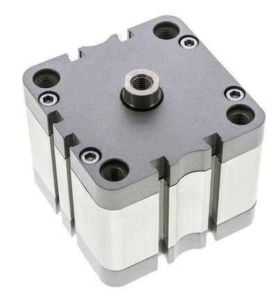 ISO 21287 Compacte Dubbelwerkende Cilinder 80-25mm - Magnetisch