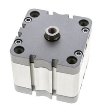 ISO 21287 Compacte Dubbelwerkende Cilinder 80-25mm - Magnetisch