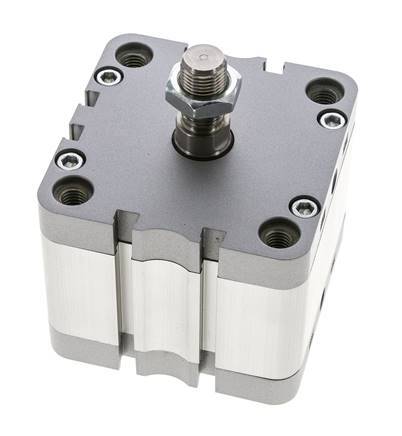 ISO 21287 Compacte Dubbelwerkende Cilinder 80-25mm - Magnetisch - Mannelijke Stang
