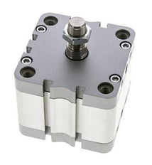 ISO 21287 Compacte Dubbelwerkende Cilinder 80-25mm - Magnetisch - Mannelijke Stang