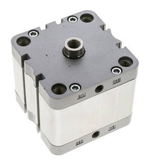 ISO 21287 Compacte Dubbelwerkende Cilinder 80-30mm - Magnetisch