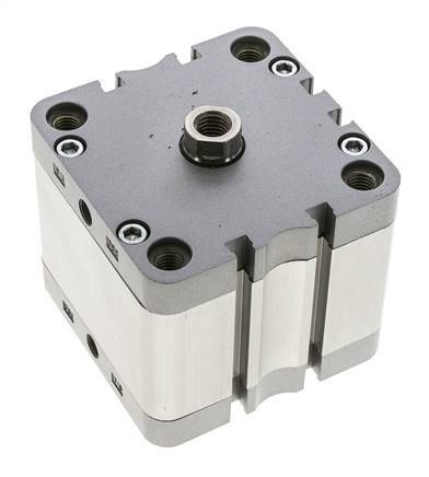 ISO 21287 Compacte Dubbelwerkende Cilinder 80-30mm - Magnetisch