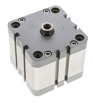 ISO 21287 Compacte Dubbelwerkende Cilinder 80-30mm - Magnetisch