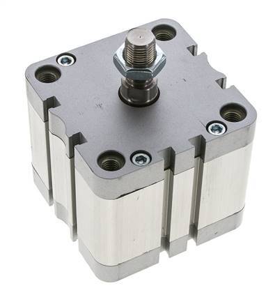 ISO 21287 Compacte Dubbelwerkende Cilinder 80-30mm - Magnetisch - Mannelijke Stang