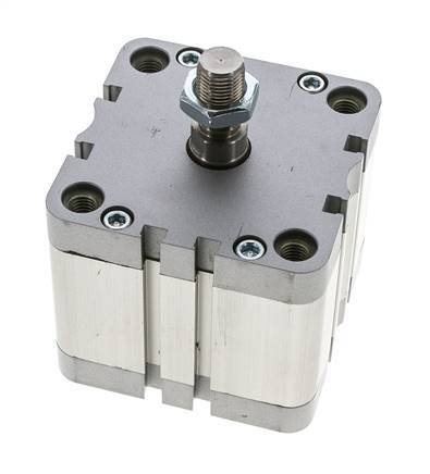 ISO 21287 Compacte Dubbelwerkende Cilinder 80-30mm - Magnetisch - Mannelijke Stang