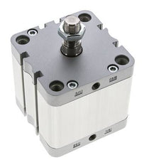 ISO 21287 Compacte Dubbelwerkende Cilinder 80-40mm - Magnetisch - Mannelijke Stang