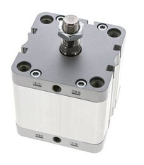 ISO 21287 Compacte Dubbelwerkende Cilinder 80-40mm - Magnetisch - Mannelijke Stang