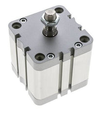 ISO 21287 Compacte Dubbelwerkende Cilinder 80-40mm - Magnetisch - Mannelijke Stang