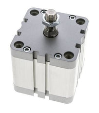ISO 21287 Compacte Dubbelwerkende Cilinder 80-40mm - Magnetisch - Mannelijke Stang