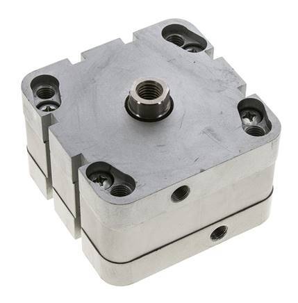 ISO 21287 Compacte Dubbelwerkende Cilinder 80-5mm - Magnetisch