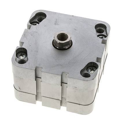 ISO 21287 Compacte Dubbelwerkende Cilinder 80-5mm - Magnetisch