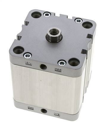 ISO 21287 Compacte Dubbelwerkende Cilinder 80-50mm - Magnetisch