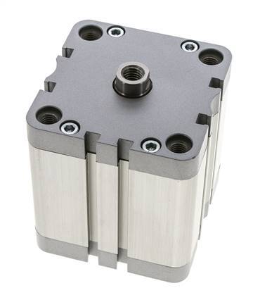 ISO 21287 Compacte Dubbelwerkende Cilinder 80-50mm - Magnetisch