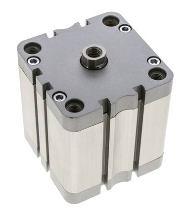 ISO 21287 Compacte Dubbelwerkende Cilinder 80-50mm - Magnetisch