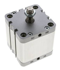 ISO 21287 Compacte Dubbelwerkende Cilinder 80-50mm - Magnetisch - Mannelijke Stang