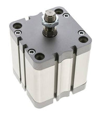 ISO 21287 Compacte Dubbelwerkende Cilinder 80-50mm - Magnetisch - Mannelijke Stang