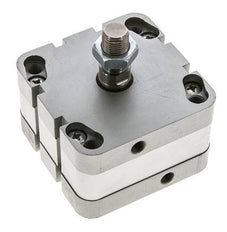 ISO 21287 Compacte Dubbelwerkende Cilinder 80-5mm - Magnetisch - Mannelijke Stang
