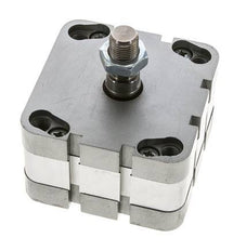 ISO 21287 Compacte Dubbelwerkende Cilinder 80-5mm - Magnetisch - Mannelijke Stang