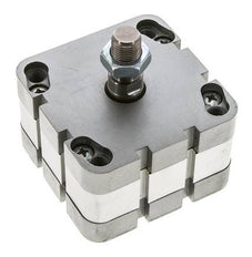 ISO 21287 Compacte Dubbelwerkende Cilinder 80-5mm - Magnetisch - Mannelijke Stang