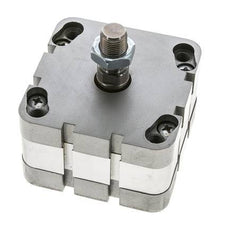 ISO 21287 Compacte Dubbelwerkende Cilinder 80-5mm - Magnetisch - Mannelijke Stang