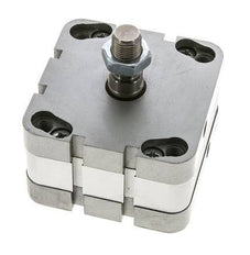 ISO 21287 Compacte Dubbelwerkende Cilinder 80-5mm - Magnetisch - Mannelijke Stang