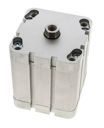 ISO 21287 Compacte Dubbelwerkende Cilinder 80-60mm - Magnetisch