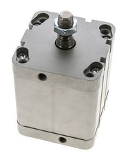 ISO 21287 Compacte Dubbelwerkende Cilinder 80-60mm - Magnetisch - Mannelijke Stang