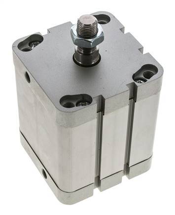 ISO 21287 Compacte Dubbelwerkende Cilinder 80-60mm - Magnetisch - Mannelijke Stang