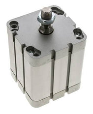 ISO 21287 Compacte Dubbelwerkende Cilinder 80-60mm - Magnetisch - Mannelijke Stang