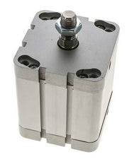 ISO 21287 Compacte Dubbelwerkende Cilinder 80-60mm - Magnetisch - Mannelijke Stang