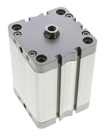 ISO 21287 Compacte Dubbelwerkende Cilinder 80-80mm - Magnetisch