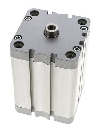 ISO 21287 Compacte Dubbelwerkende Cilinder 80-80mm - Magnetisch