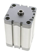 ISO 21287 Compacte Dubbelwerkende Cilinder 80-80mm - Magnetisch