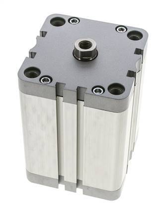 ISO 21287 Compacte Dubbelwerkende Cilinder 80-80mm - Magnetisch