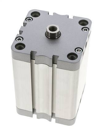 ISO 21287 Compacte Dubbelwerkende Cilinder 80-80mm - Magnetisch