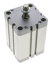 ISO 21287 Compacte Dubbelwerkende Cilinder 80-80mm - Magnetisch - Mannelijke Stang