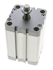 ISO 21287 Compacte Dubbelwerkende Cilinder 80-80mm - Magnetisch - Mannelijke Stang