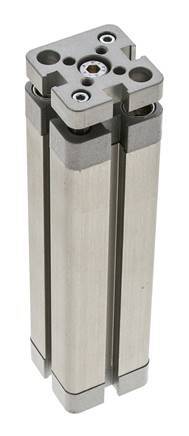 ISO 21287 Compacte Dubbelwerkende Cilinder 20-100mm - Magnetisch - Niet-roterend