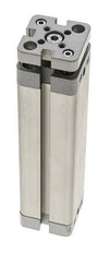 ISO 21287 Compacte Dubbelwerkende Cilinder 20-100mm - Magnetisch - Niet-roterend