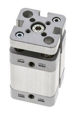 ISO 21287 Compacte Dubbelwerkende Cilinder 20-15mm - Magnetisch - Niet-roterend