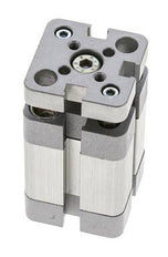 ISO 21287 Compacte Dubbelwerkende Cilinder 20-15mm - Magnetisch - Niet-roterend