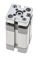 ISO 21287 Compacte Dubbelwerkende Cilinder 20-20mm - Magnetisch - Niet-roterend