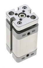 ISO 21287 Compacte Dubbelwerkende Cilinder 20-25mm - Magnetisch - Niet-roterend