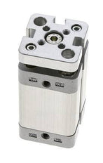 ISO 21287 Compacte Dubbelwerkende Cilinder 20-25mm - Magnetisch - Niet-roterend