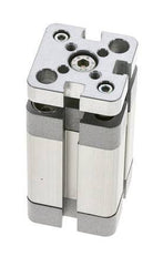 ISO 21287 Compacte Dubbelwerkende Cilinder 20-25mm - Magnetisch - Niet-roterend